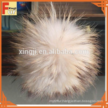 Wholesale Raccoon Fur Pompom for hat